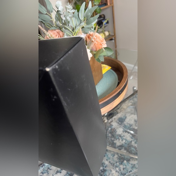 Authentic black Chanel medium gold chain bag. Normal scratch and wear. - Picture 12 of 12